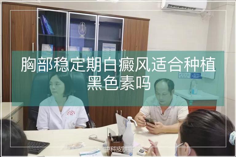 胸部稳定期白癜风适合种植黑色素吗